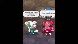 Randomly messing with white lily cookie&rsquo;s voicelines #cookierunkingdom #crk  #whitelilycookie