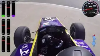 FSAE Michigan Acceleration and Skidpad 2016: LSU Tiger Racing