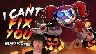 Reaction To I Can&rsquo;t FiX You FNAF Song!!