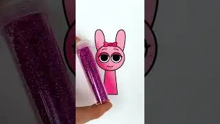 🌈 Sparkling Pinki: The Glittery Adventure! ✨🎨 #Sprunki #GlitterArt #ColorMagic