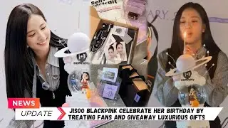 Jisoo BLACKPINK Celebrate Birthday by Treating Fans and Giveaway Luxurious Gifts Iphone to Ipad