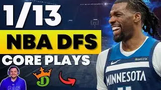 DraftKings NBA DFS: Top Core Plays & Winning Lineup Strategy for TUESDAY, JANUARY 13th, 2026