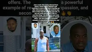 Just a week after being released from prison, Aaron Tucker