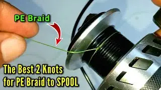 Cara Ikat Senar Pancing (PE Braid) ke Spool Spinning Reel