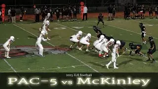 2025 ILH Football - PAC-5 vs McKinley at Ticky Vasconcellos Stadium, Roosevelt High School