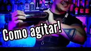 Como 💥 AGITAR 💥 una coctelera? #shorts  TIPS bartender