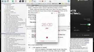 Writing Workflow = Scrivener + Zotero + Evernote + Pomodoro Technique + Beats