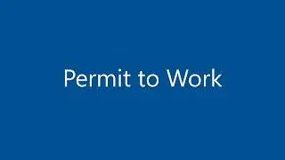 How to apply for Permit to Work online? - Site Safety