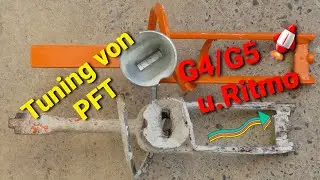 PFT G4, G5 und Ritmo! Tuned mit Bionik, so halten die Mischwendel und die Mitnehmerklaue länger!