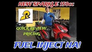 NEW RUSI SPARKLE 150 FI/QUICK REVIEW/JMotors Tv