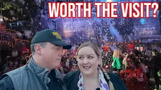 Knott's Merry Farm 2025 VLOG Shows Ghost Town Snow and More