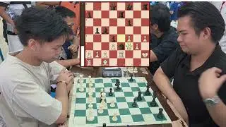 Carl Daluz vs FM Christian Mark Daluz | Roller-Coaster Blitz Battle | Bicol Chess Open 2025