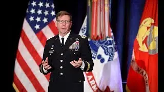 Lt. Gen. Stephen Forgarty talks Russian hacking in Technet address