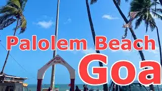 || Palolem Beach Goa Morning view || #part2 #goa #shortvideo
