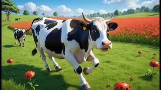 Cows Who Played Hide and Seek | Fun Farm Animal Game Song for Kids | Hide and Seek Adventure