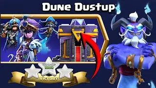 How To 3 Star Dune Dustup Challenge in Clash of Clans!
