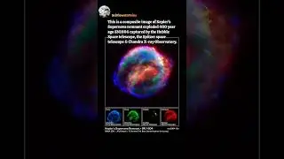 A Stellar explosion seen across the cosmos! #space #cosmicexploration #starexplosion #supernova