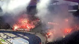 Hertha BSC - 1.FC Union Berlin 0:2 (Support & Pyro)