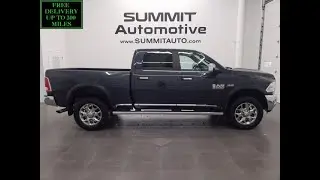 2016 RAM 2500 LIMITED CREW SHORT MAXIMUM STEEL HEMI WALK AROUND REVIEW 12327Z SOLD!