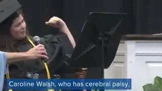 #Caroline Walsh  #cerebral palsy