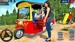 Offroad Tuk Tuk Driving 2026 - Rickshaw Auto Driver Simulator - Android GamePlay