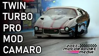 Twin Turbo Pro Mod Camaro | Jeremy Callaghan | Top Fuel Slam | 2023
