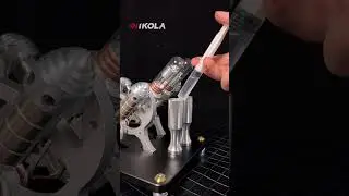 V4 Stirling engine model