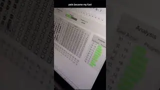 Pain become my fuel&hellip; if you want the template check my bio
