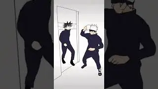 Gojo pranking with Megumi | Jujutsu kaisen | #anime #yaoi #gojo #megumi #prank #jujutsukaisen #bts