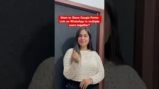 Auto-Share Google Forms Link on WhatsApp✅🚀 #shorts #pabblyconnect #googleforms #whatsapp