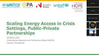 HPNW 2025: Clean Energy Access for Affected Communities