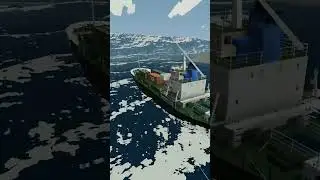Small wave ahead capt in stormworks!