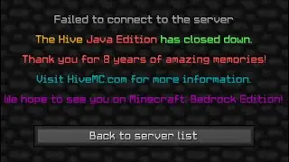 The Last 30 Seconds of Hive Java
