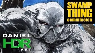 SWAMP THING - commission | Daniel HDR Art