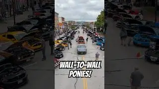 The BIGGEST Gathering Of Mustangs EVER😍🐎🏁 | Sturgis Mustang Rally