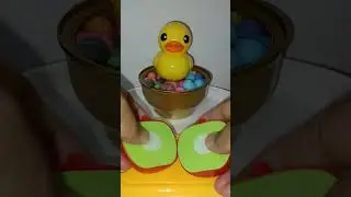 Satisfying with cutting apple fruit
