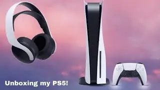 Unboxing and Setting up the PS5 Without Sight\ True Blind Unboxings