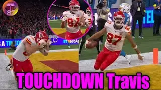 OMG! Travis Kelce's first TOUCHDOWN of the Season & his Bull Celly send fans to Frenzy