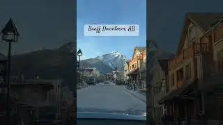 #downtown #banff #calgary #alberta #canada #trending #shorts #viralvideo #summer #trendingshorts
