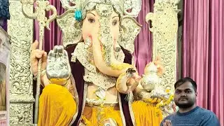 Pune me dagdu seth mandir darshan k liye gaye AWESOME 🙏🙏