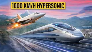 Chinese Train That is FASTER THAN A PLANE, Reaching 1000 Kilometers!