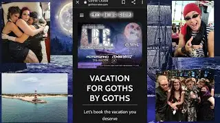 Gothic Cruise 2021 w/ Stoneburner and Rain Within on the MSC Divina Vacation for Goths by Goths💜🦇💜
