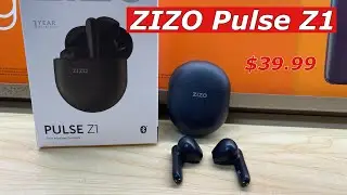 Zizo Pulse Z1 true wireless earbuds unboxing