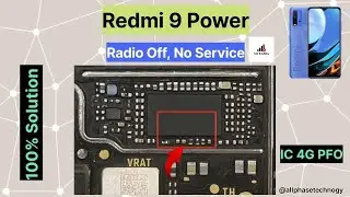 Redmi 9 power Radio off no service problem solved 