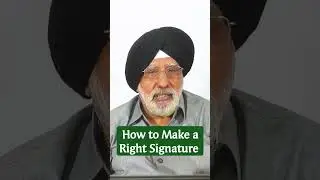 ✍ How to do Best Signature | The Power of Signatures | Graphology | #shorts