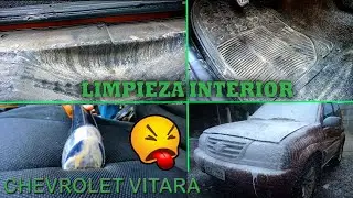 LIMPIEZA PROFUNDA INTERIOR CHEVROLET GRAND VITARA 3P 4X4 | TRANSFORMACION COMPLETA