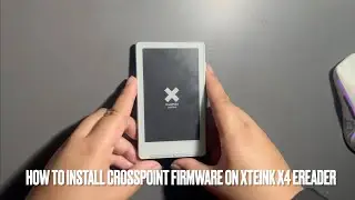 Xteink x4 E reader  - How to install 