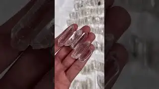 ✨New Himalayan Quartz Pencil LotPure. Natural. High Vibe. 🌿#quartz #himalayanquartz #crystals #gems