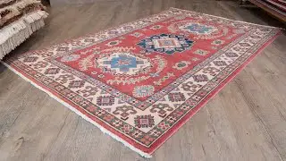 This Afghan Comm Kazak rug is a real bargain, i'm stunned at the price. -  308807
