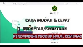 Segera Daptar BPJPH Kemenag Buka Rekrutment Pendamping Produk Halal Kemenag @MrSetiana